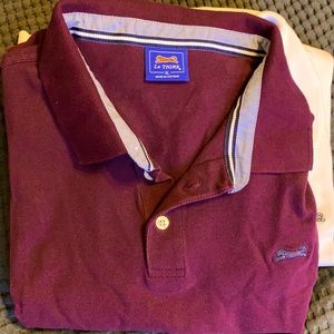 Maroon Le Tigre Polo